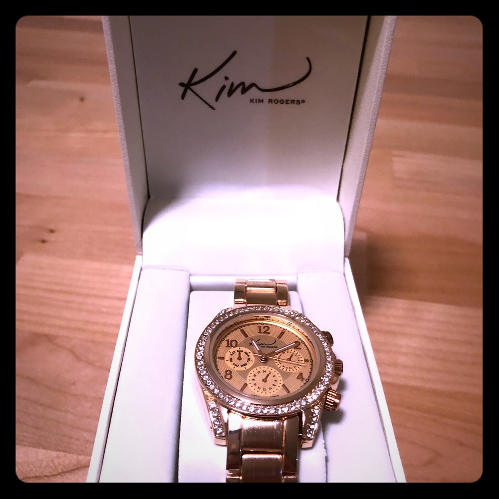 Kim Rogers Rose Gold Watch